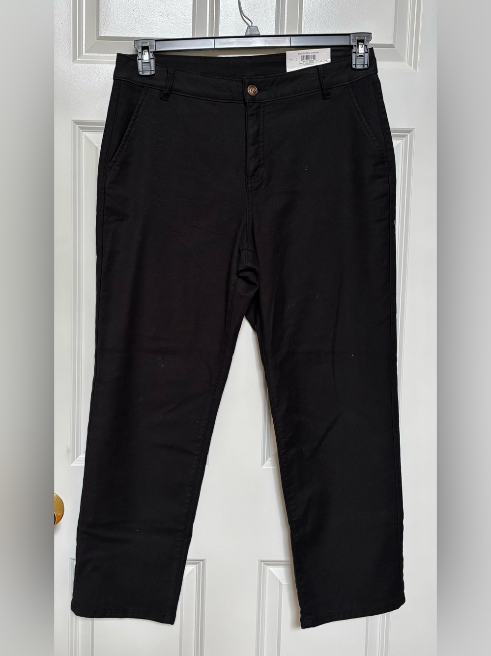 Style & Co. Women's Black Straight Leg Jeans
